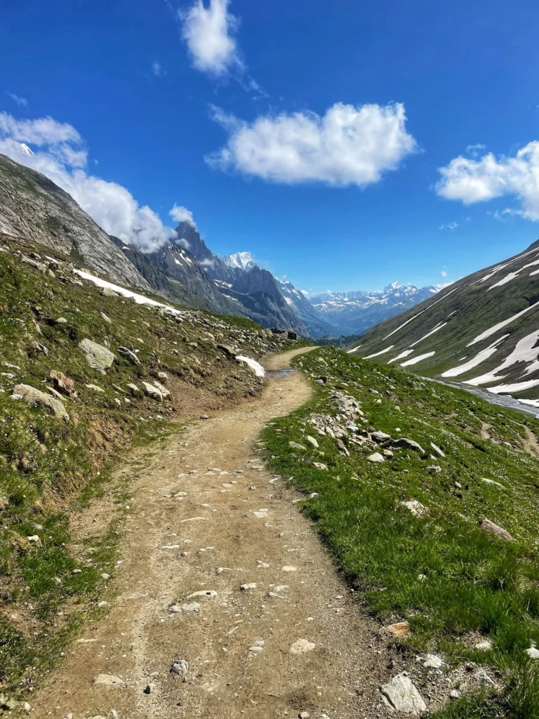 Vue après Col Seigne