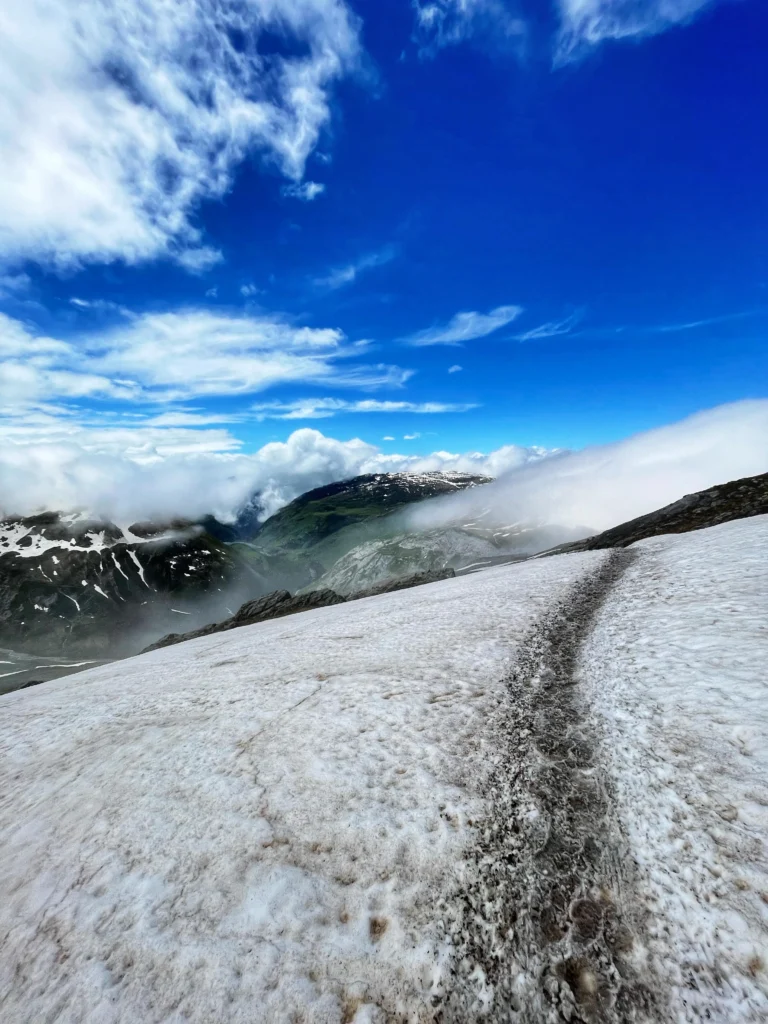 Dégagement col du Bonhomme